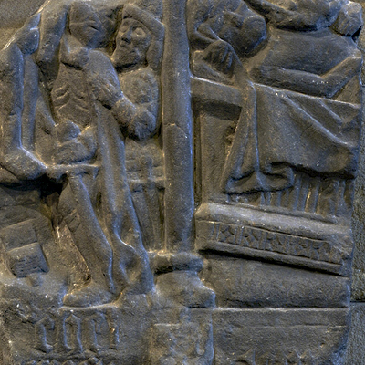 Fragment of medieval sculpture, Paisley Abbey